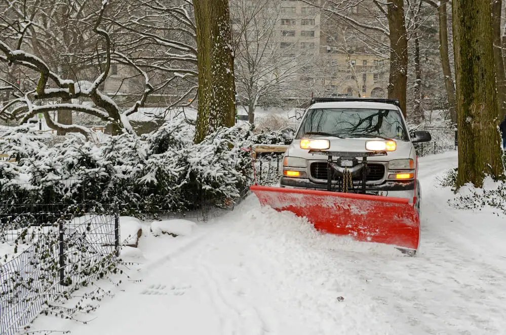 Snowplowing